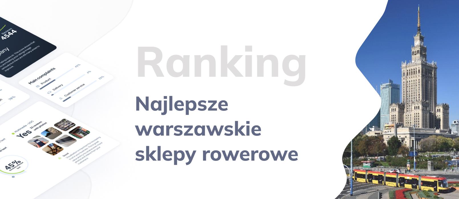 Najlepsze sklepy rowerowe w Warszawie – ranking sklepów z rowerami