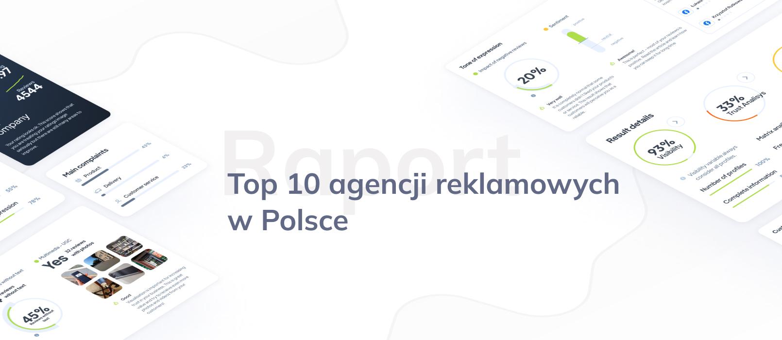 10 najlepszych agencji reklamowych w Polsce - ranking na podstawie opinii Google