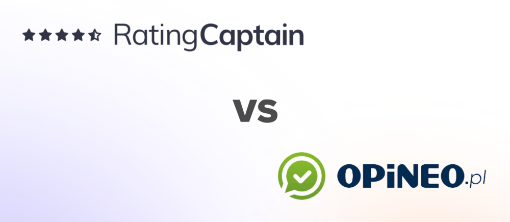 Opineo vs Rating Captain - porównanie