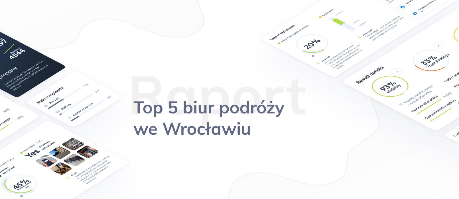Top 5 biur podróży we Wrocławiu – ranking opinii klientów