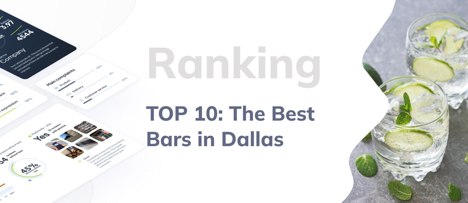 TOP 10: Ranking of the Best Bars in Dallas