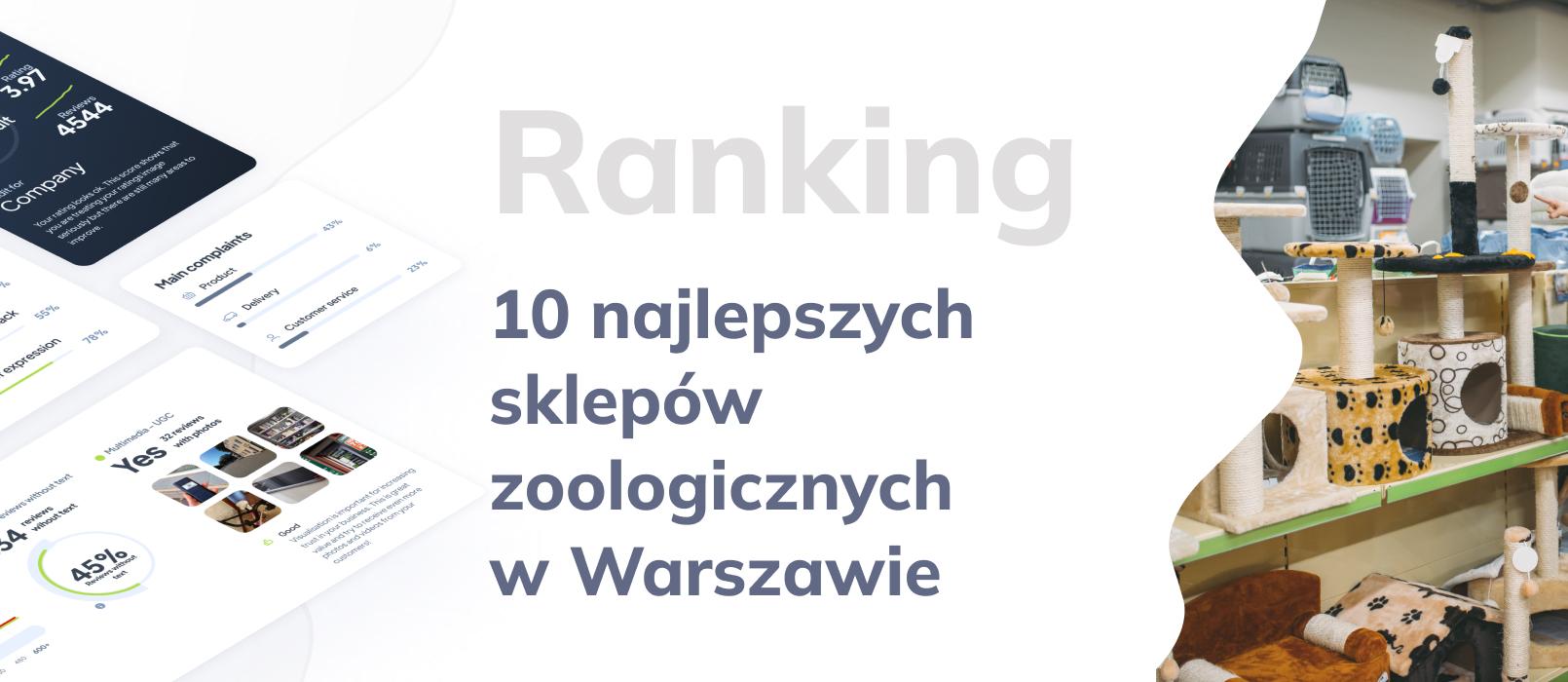 Najlepszy sklep zoologiczny Warszawa - ranking Top 10 