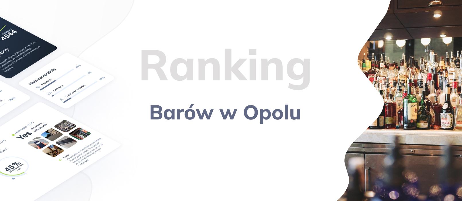 Bary w Opolu - ranking TOP 10