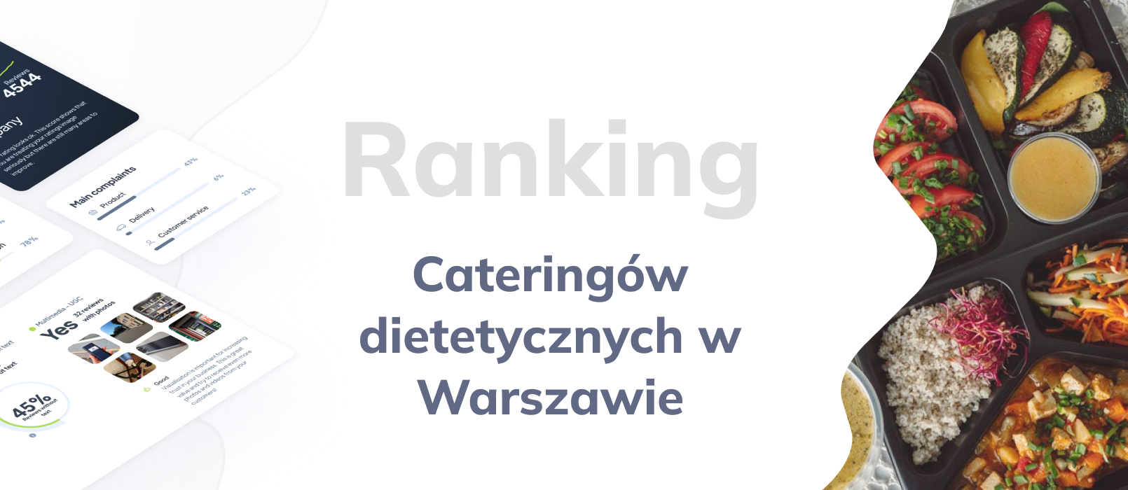 Cateringi dietetyczne w Warszawie -  ranking TOP 10