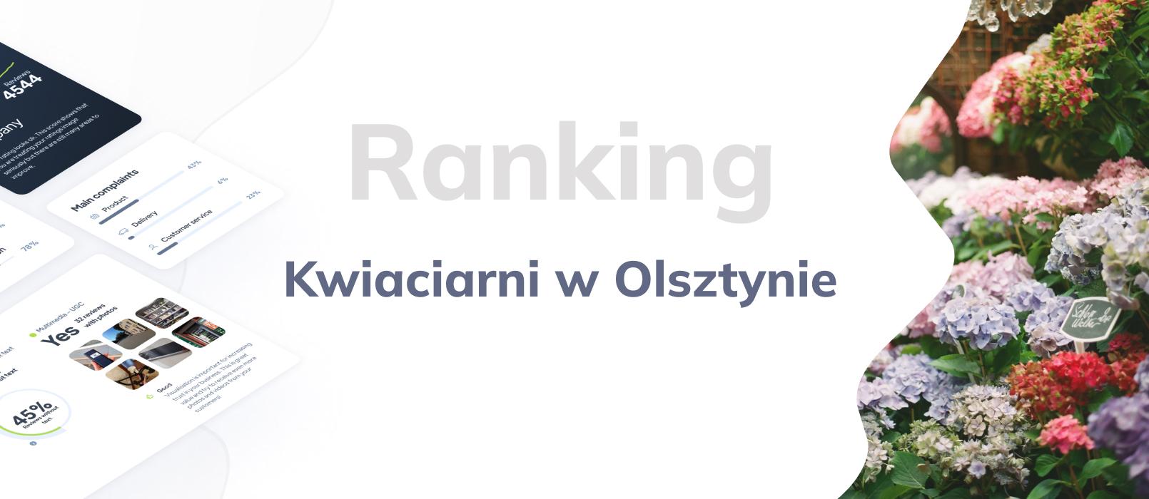 Kwiaciarnie w Olsztynie - ranking TOP 10