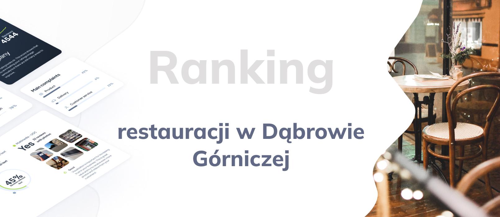 Restauracje w Dąbrowie Górniczej - ranking TOP 10