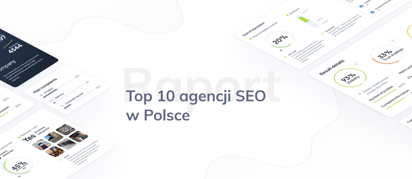 10 najlepszych agencji SEO w Polsce – ranking opinii
