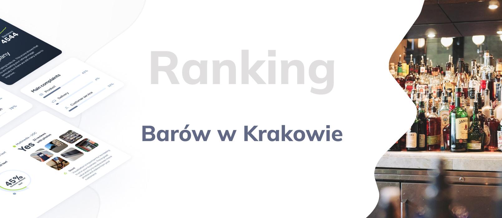 Bary w Krakowie - ranking TOP 10