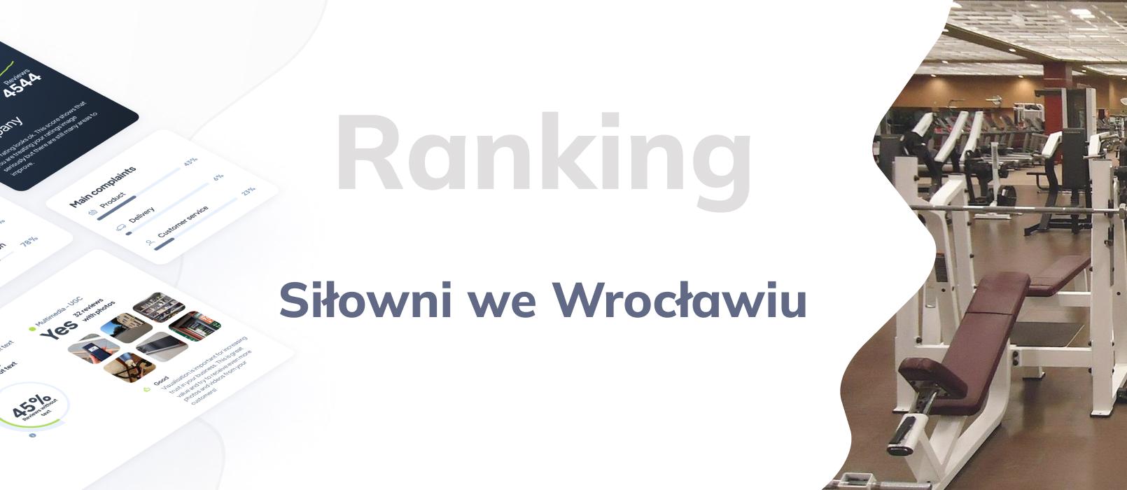 Siłownie we Wrocławiu - ranking TOP 10
